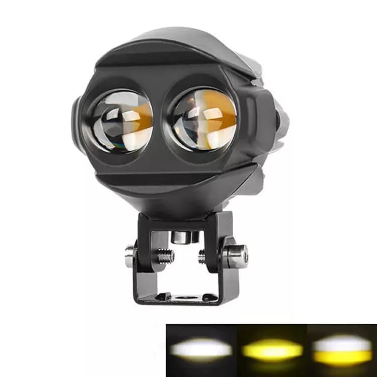 پروژکتور موتور سیکلت دو لنز مدل دو سیم WORK LIGHT