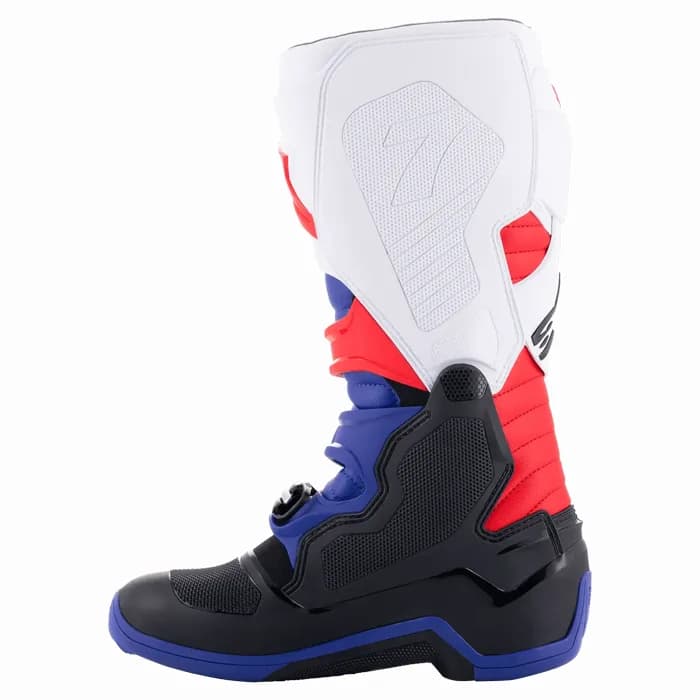 بوت کراسی ALPINESTAR مدل BLACK BLUE WHITE TECH 7 — تصویر ۳