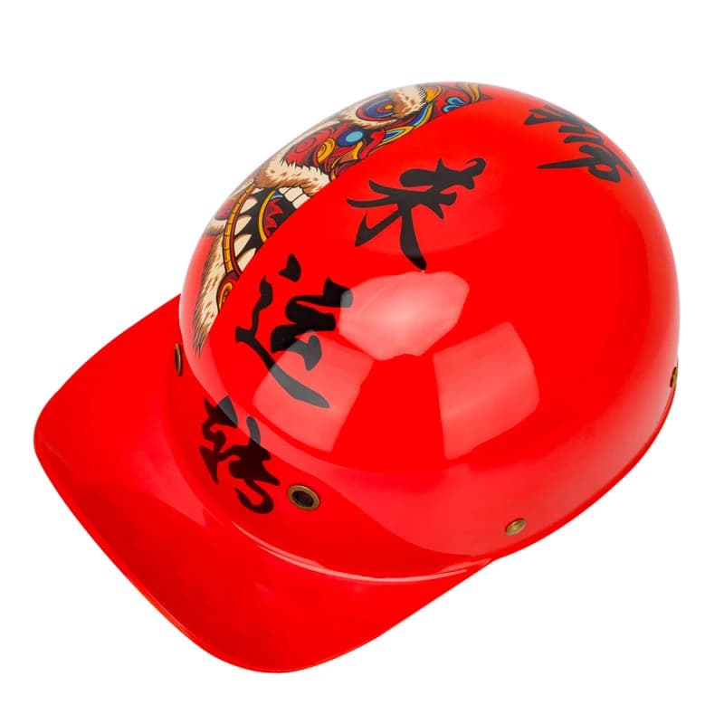 کلاه کاسکت نیمه سومان مدل 208 CHINOISERIE