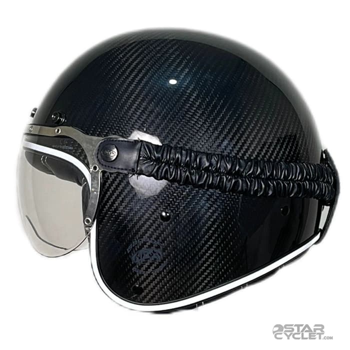 کلاه کاسکت بدون فک آیرو مدل garage SHiNE CARBON — تصویر ۲