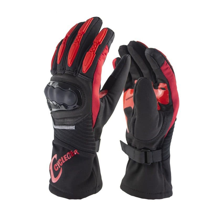 دستکش زمستانی سایکل گیر مدل CG676 Red