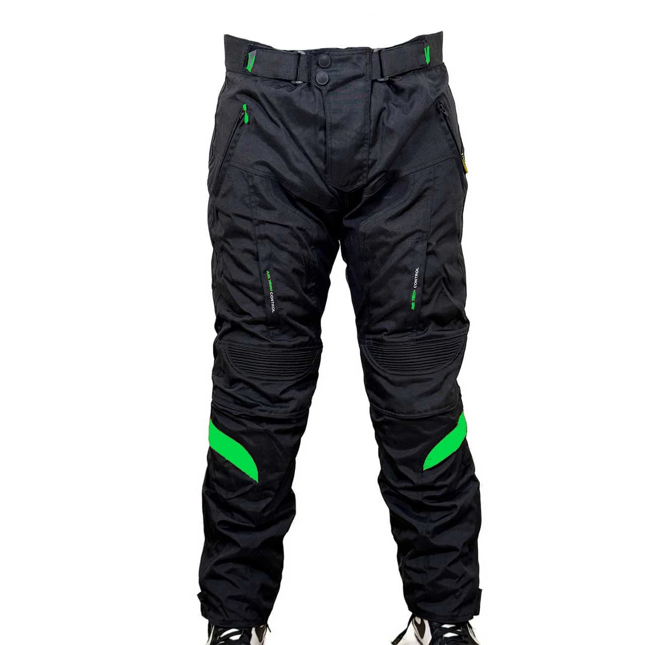 شلوار چهارفصل موتورسواری STATE مدل هایلند BLACK GREEN