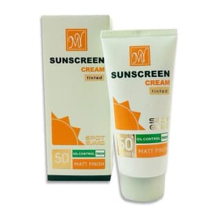 کرم ضد آفتاب رنگی و مات 4 کاره اسپات گارد SPF50 پوست چرب 50 میلی مای — تصویر ۲