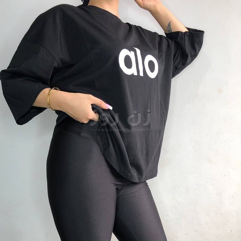 تیشرت بلند اسپرت برند الو (alo) — تصویر ۲