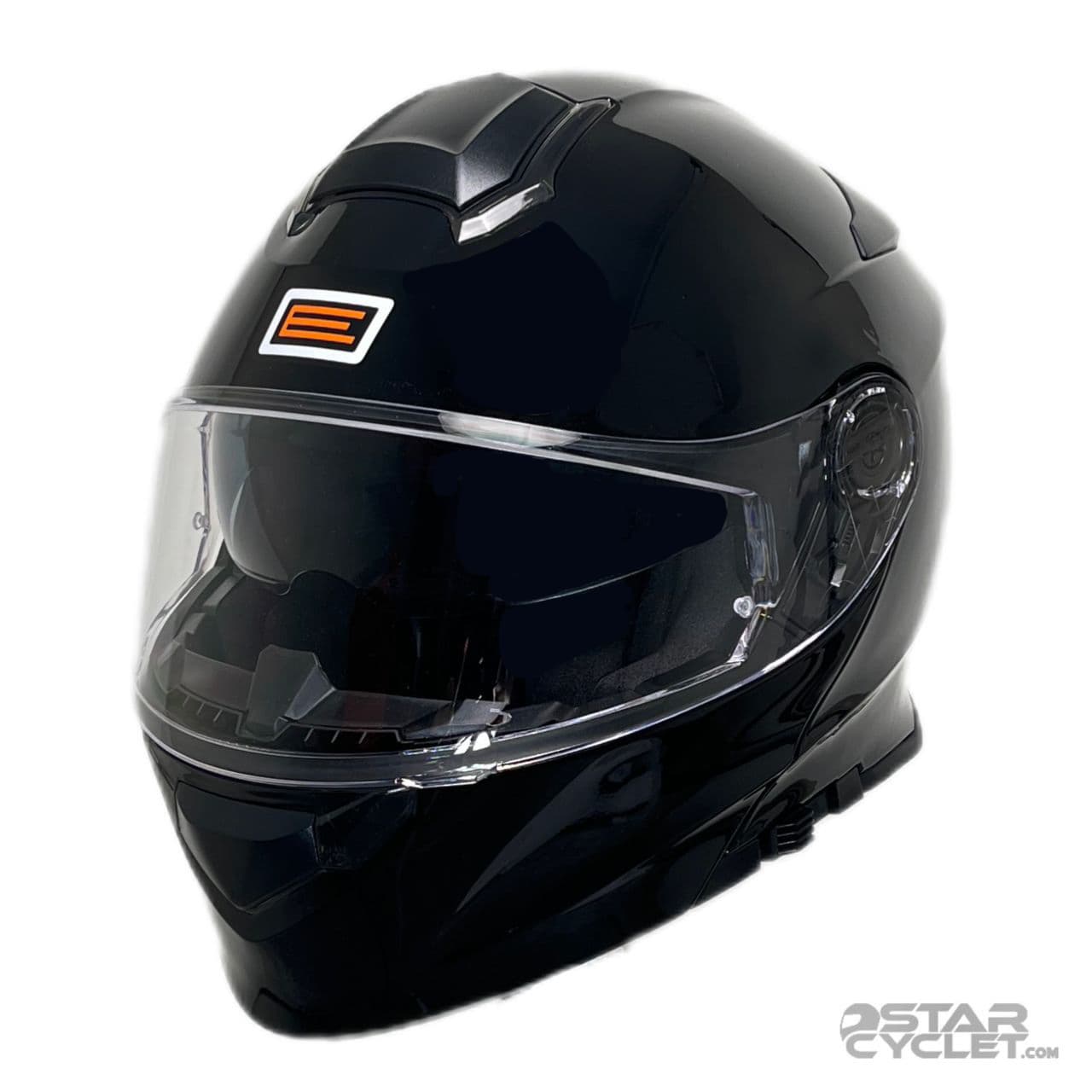 کلاه کاسکت فک متحرک ORiGiNE مدل BASiC GLOSS Black