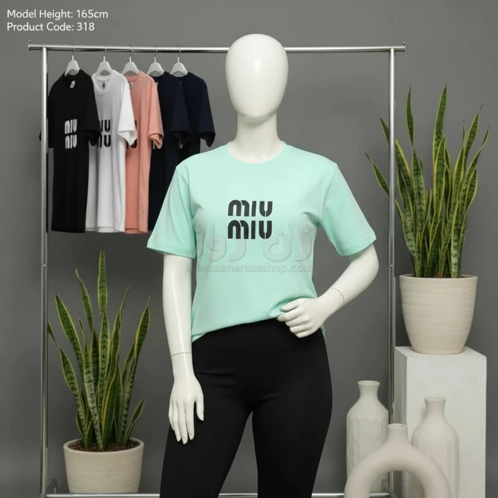 تیشرت لانگ میومیو (miu miu)