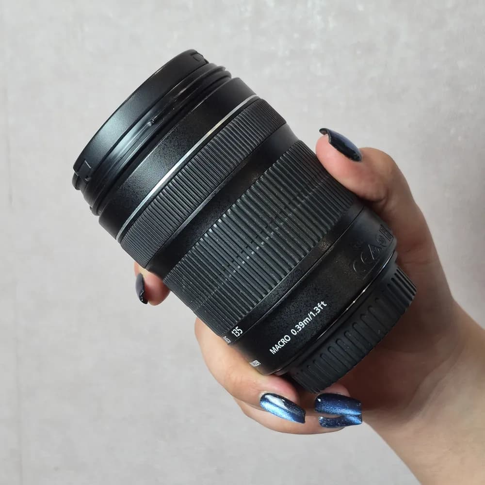 لنز کانن Canon EF-S 18-135mm IS STM دست دوم — تصویر ۴