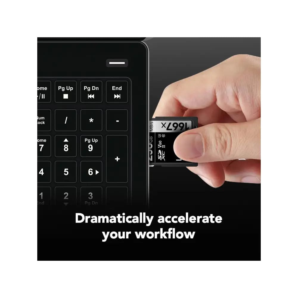 کارت حافظه Lexar 256GB Professional 1667x UHS II SDXC — تصویر ۴
