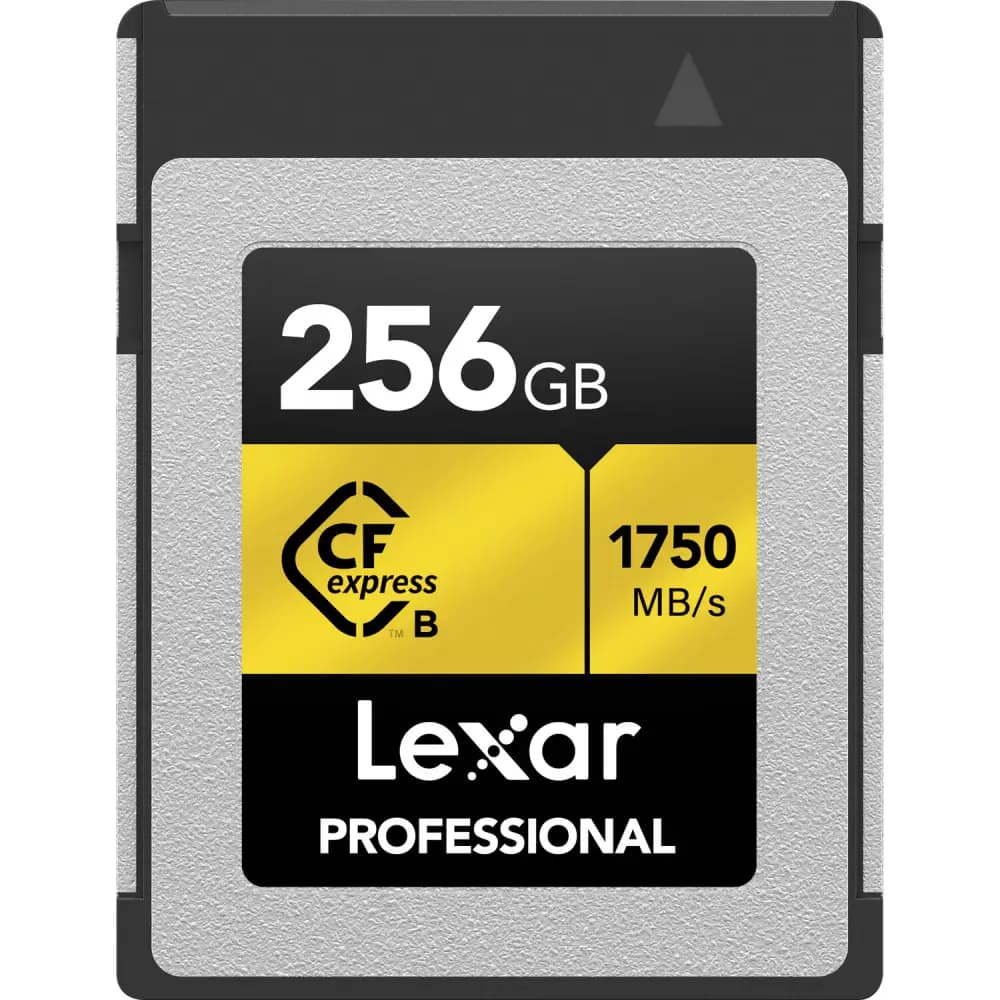 کارت حافظه CFexpress لکسار مدل Professional استاندارد Type B سرعت 1750MB/s ظرفیت 256 گیگابایت