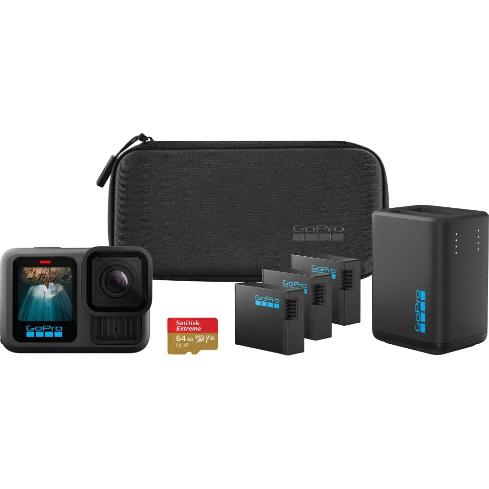 دوربین فیلمبرداری ورزشی GoPro HERO13 Black Extended Power Bundle