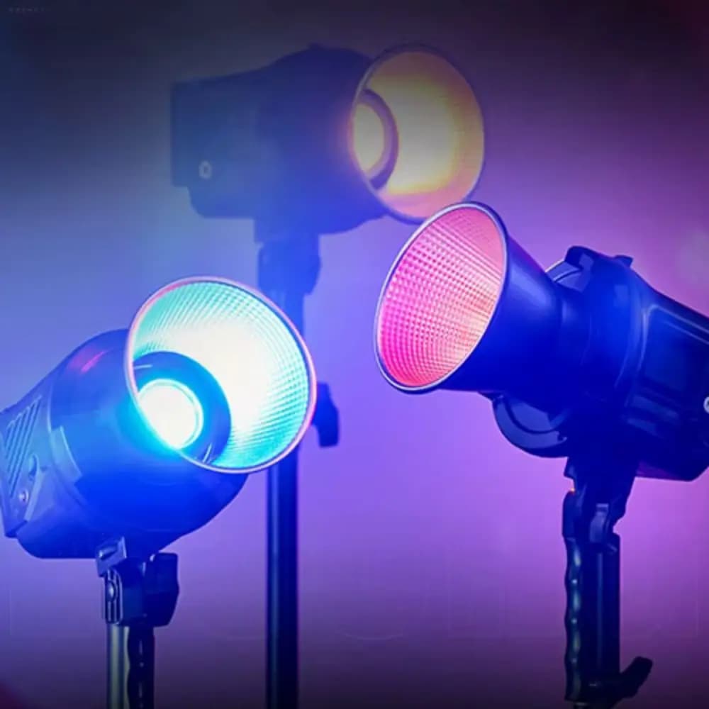 ویدیو لایت Yjbei CL60 RGB COB Video Light — تصویر ۲