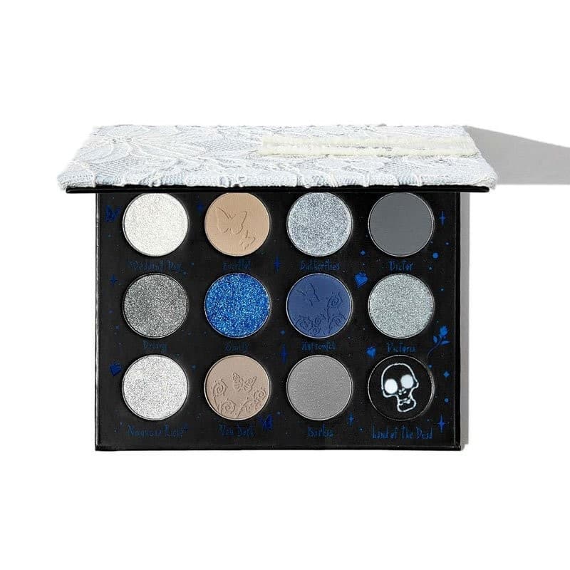 پالت سایه چشم شیگلم مدل Moonlight کالکشن Corpse Bride حجم ۱۳.۲ گرم SHEGLAM Moonlight Eyeshadow Palette – Tim Burton’s Corpse Bride Collection