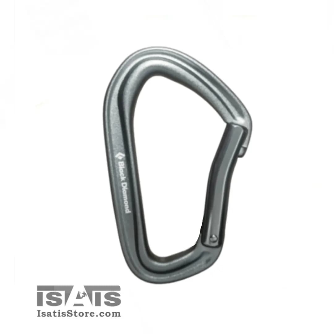 کارابین ساده دهانه خم هاتفورج بلک دیاموند BLACK DIAMOND HOTFORGE