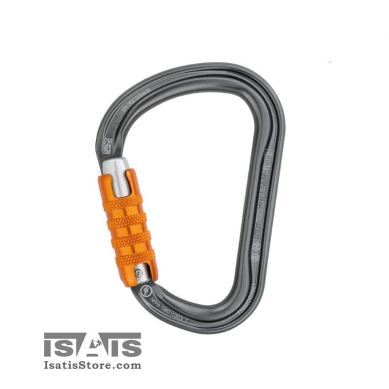کارابین اتومات گلابی شکل تریپل لاک ویلیام پتزل PETZL WILLIAM TL