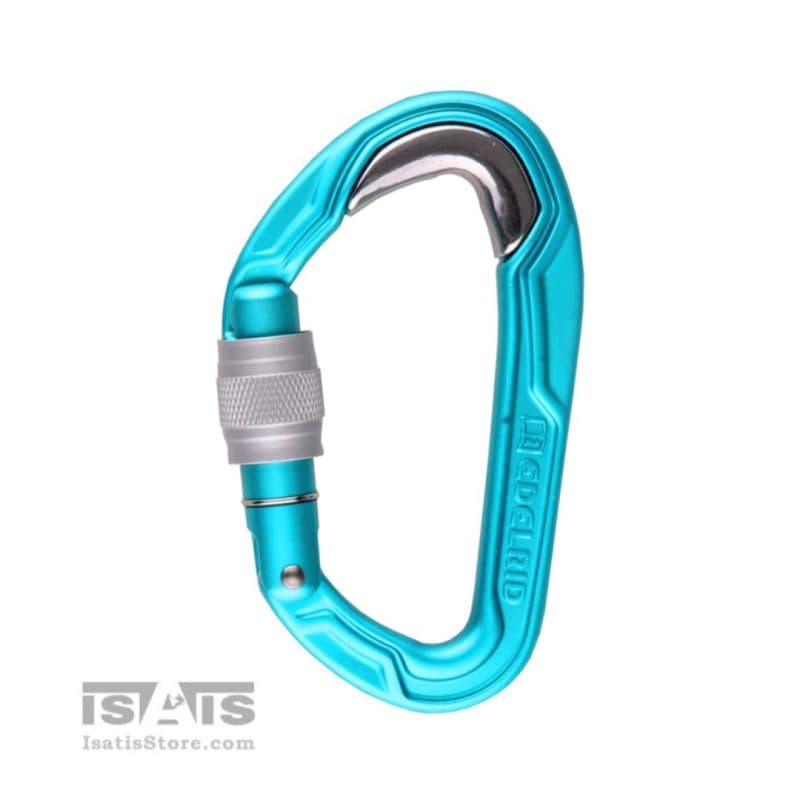 کارابین پیچ دی شکل بالت پروف آبی ادلراید EDELRID BULLETPROOF