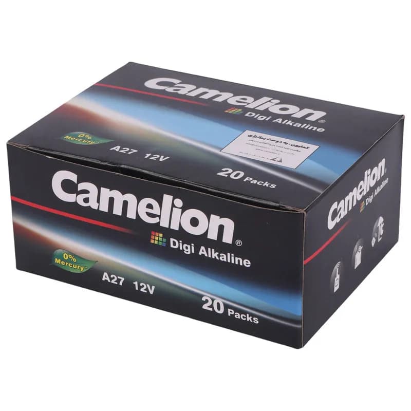 باتری ریموت کنترل Camelion Digi Alkaline 12V A27 — تصویر ۲