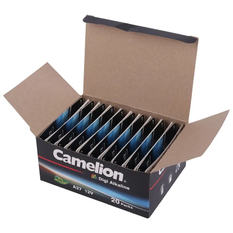 باتری ریموت کنترل Camelion Digi Alkaline 12V A27 — تصویر ۳