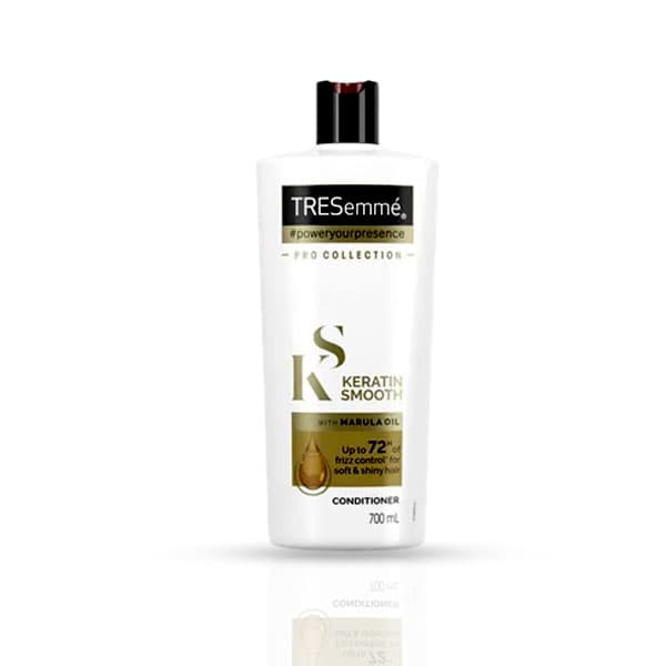 نرم کننده ترزمه مدل Keratin Smooth حاوی روغن مارولا حجم 700 میل — تصویر ۲