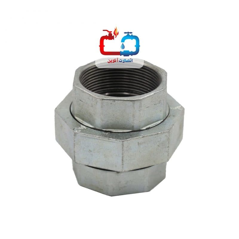 مهره ماسوره گالوانیزه 1/2 اینچ چین — تصویر ۲
