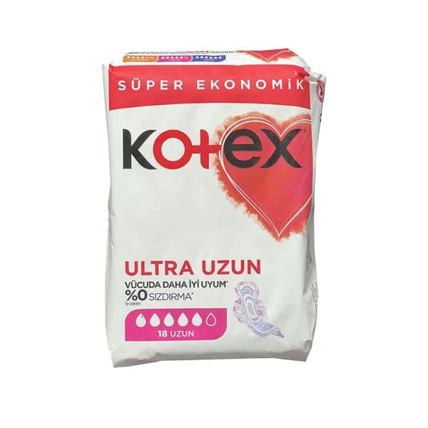 نوار بهداشتی کوتکس مدل Ultra Uzun بسته (18 تایی)
