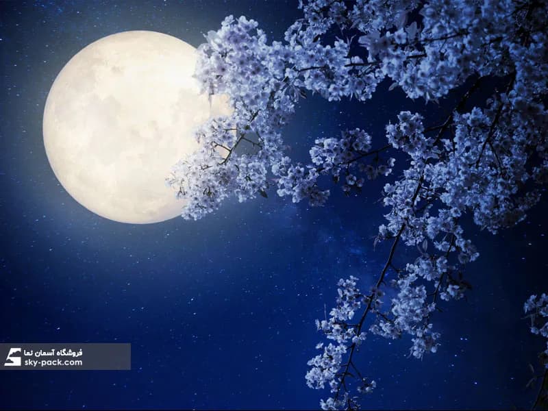 آسمان مجازی طرح کهکشان و آسمان شب — تصویر ۲