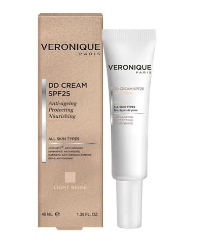 دی دی کرم ورونیک رنگ بژ روشن SPF50 حجم 50میل