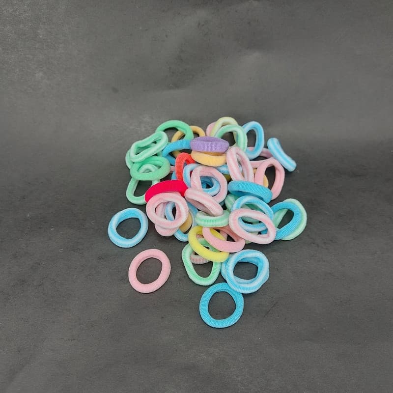 ست کش حوله ای و فنری مو مدل M512 مجموعه 101 عددی — تصویر ۴