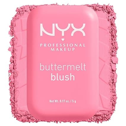 رژگونه پودری نیکس NYX مدل Buttermelt Blush رنگ 02 Butta Together
