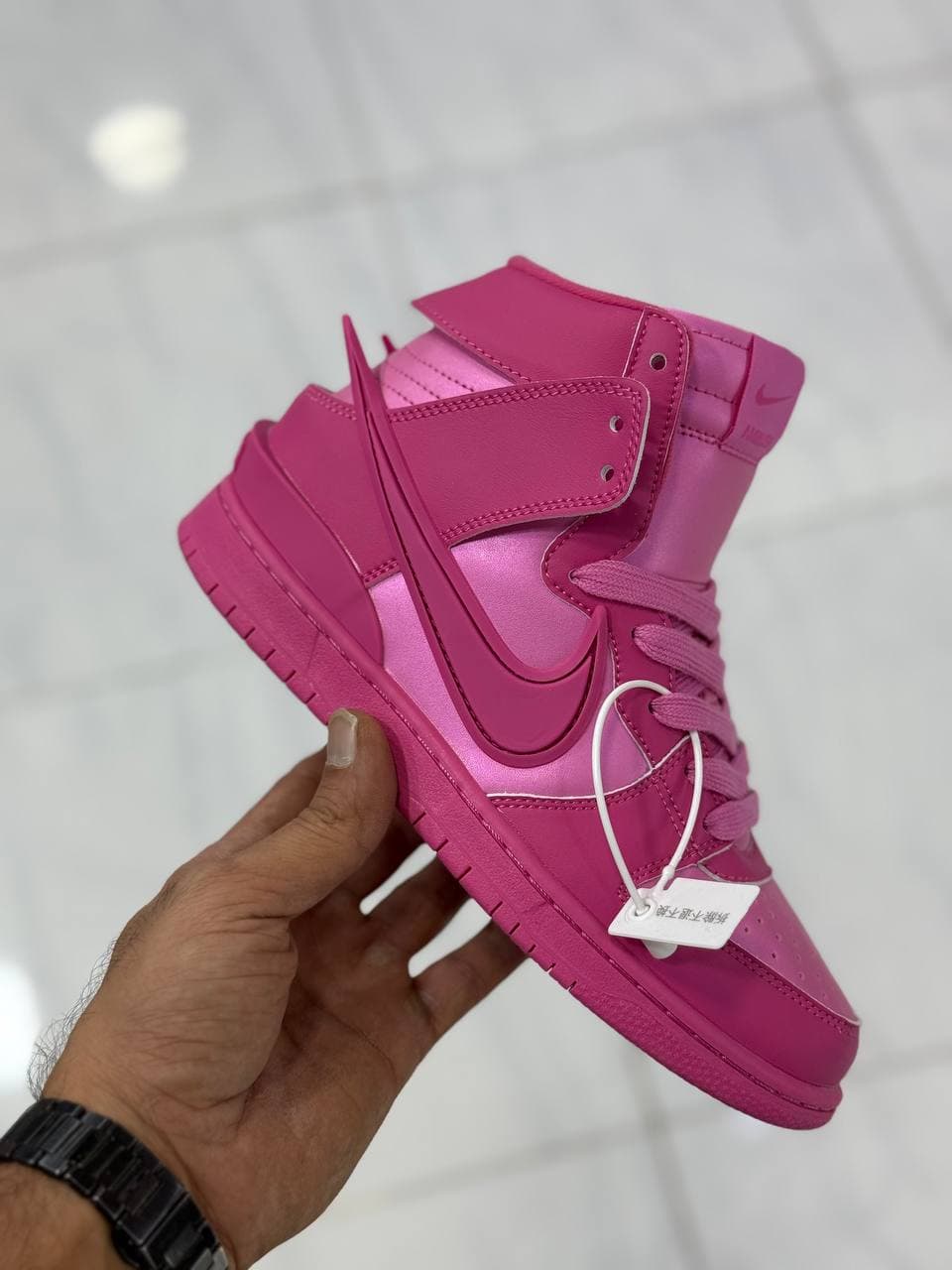 کتانی نایک ایر جردن بچگانه Nike air صورتی