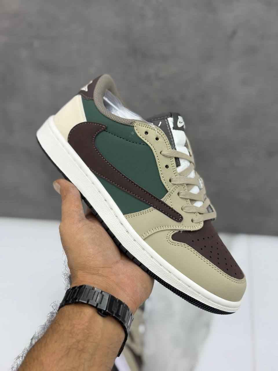 کتانی نایک تراویس اسکات سه رنگ Nike travis scott