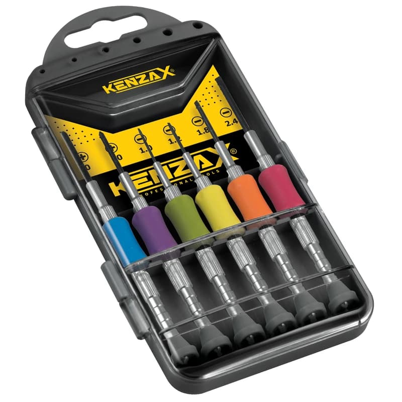پیچ‌گوشتی ساعتی حرفه‌ای تایوان کنزاکس مدل KPS-106