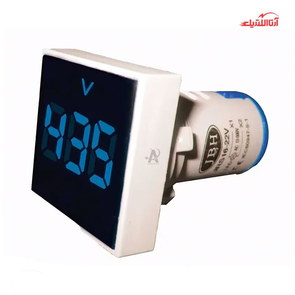 چراغ سیگنال ولت متر مربع JBH کد DI 22-V-S — تصویر ۵