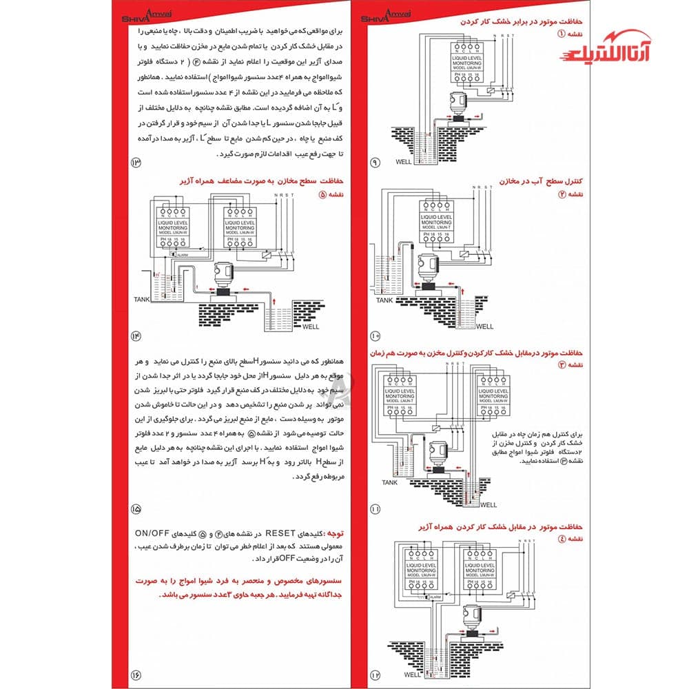 فلوتر الکترونیکی دو مینیاتور سری N مخصوص منبع شیوا امواج مدل LMJN-T کد 16JN2 — تصویر ۲