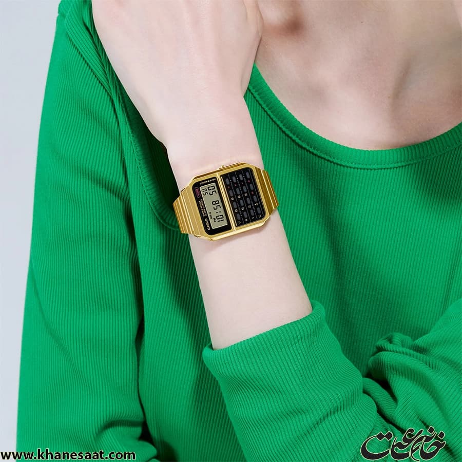 ساعت مچی دیجیتال کاسیو مدل CA-500WEG-1ADF — تصویر ۷
