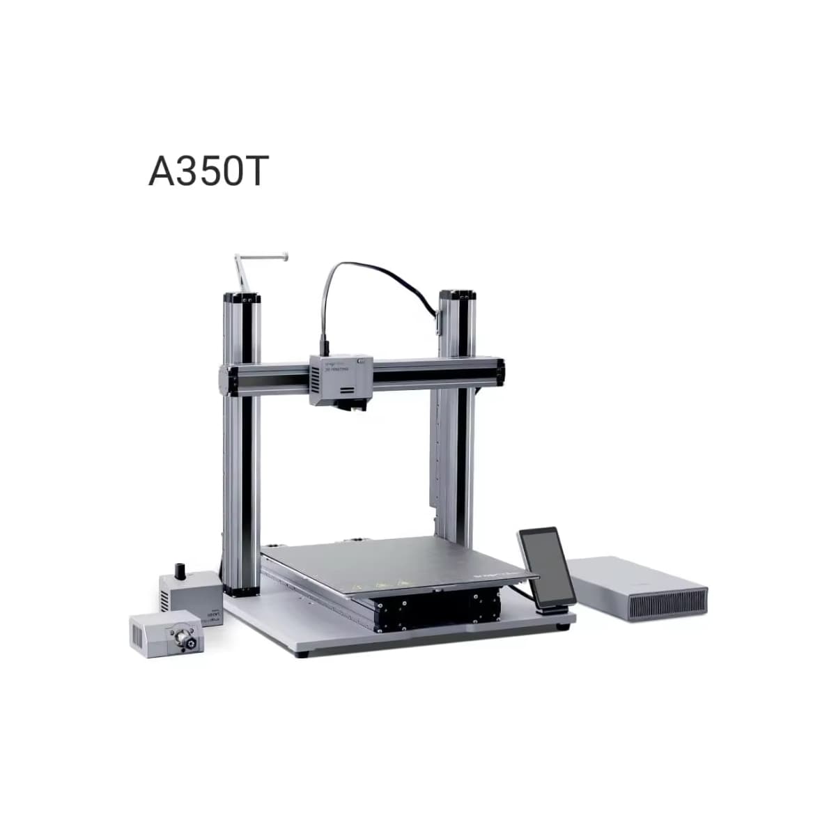 پرینتر سه بعدی چندکاره اسنپ میکر مدل A350T 3-IN-1 3D PRINTER+ DUAL EXTRUSION 3D PRINTING MODULE برند SNAPMAKER