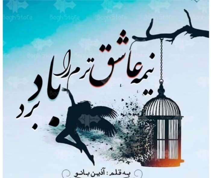 رمان نیمه عاشق ترم را باد برد از نویسنده آذین بانو _ کامل | دانلود | کتاب خوان