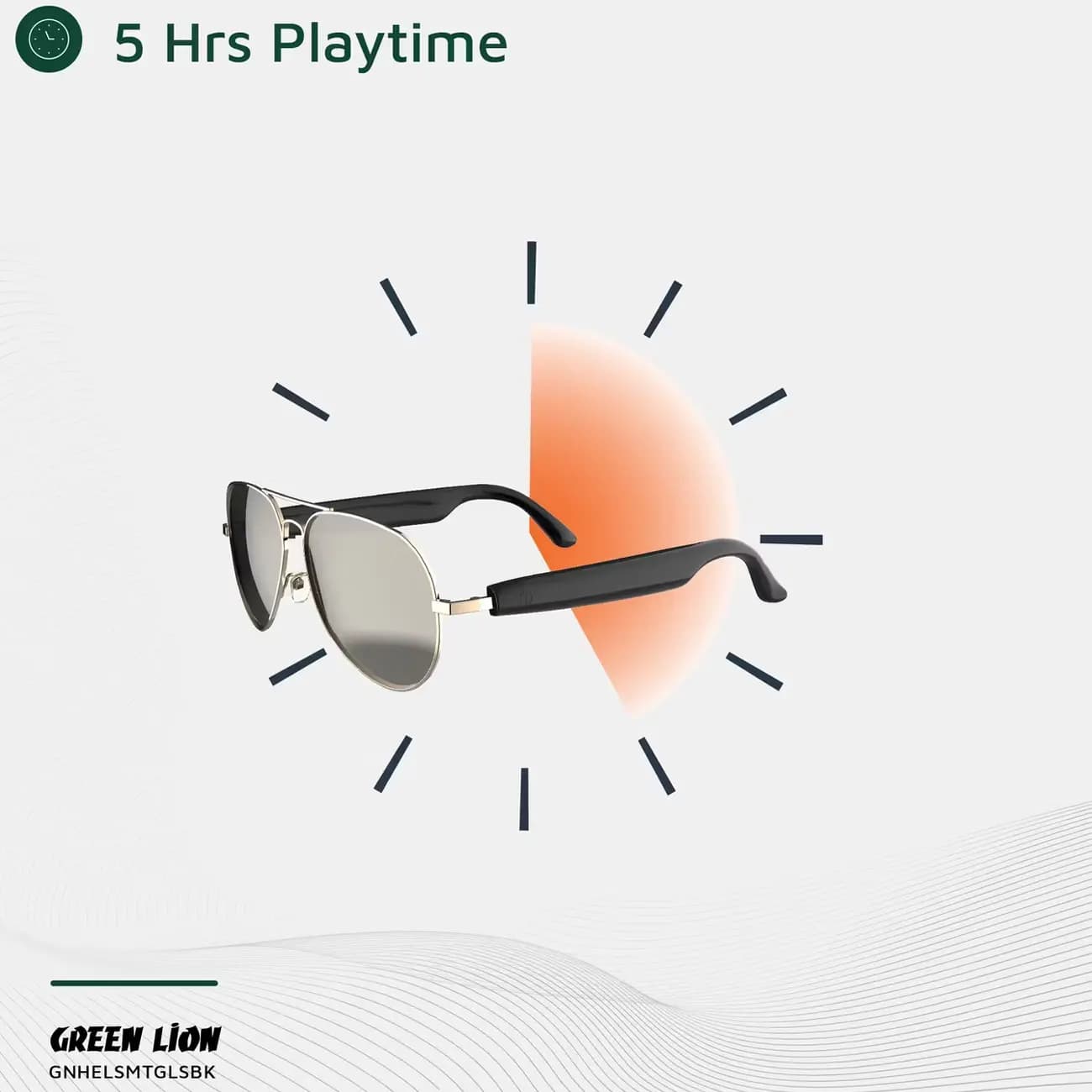 عینک هوشمند گرین GREEN HELSINKI SMART GLASSES — تصویر ۶