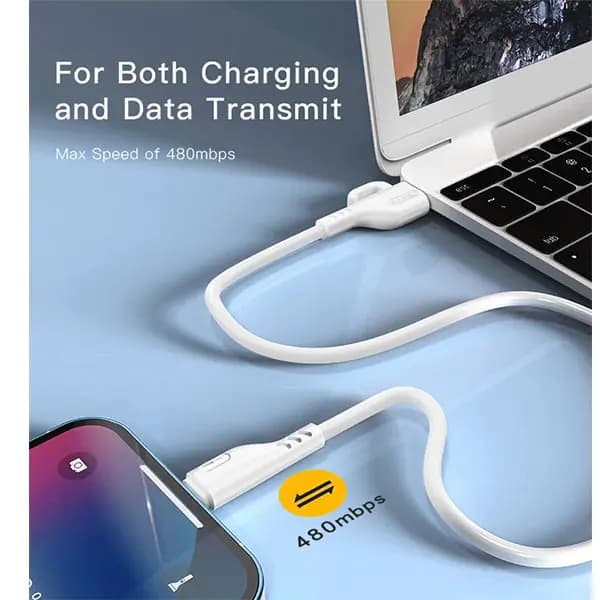 کابل آیفون یسیدو مدل YESIDO CA105 DATA CABLE LIGHTNING — تصویر ۵