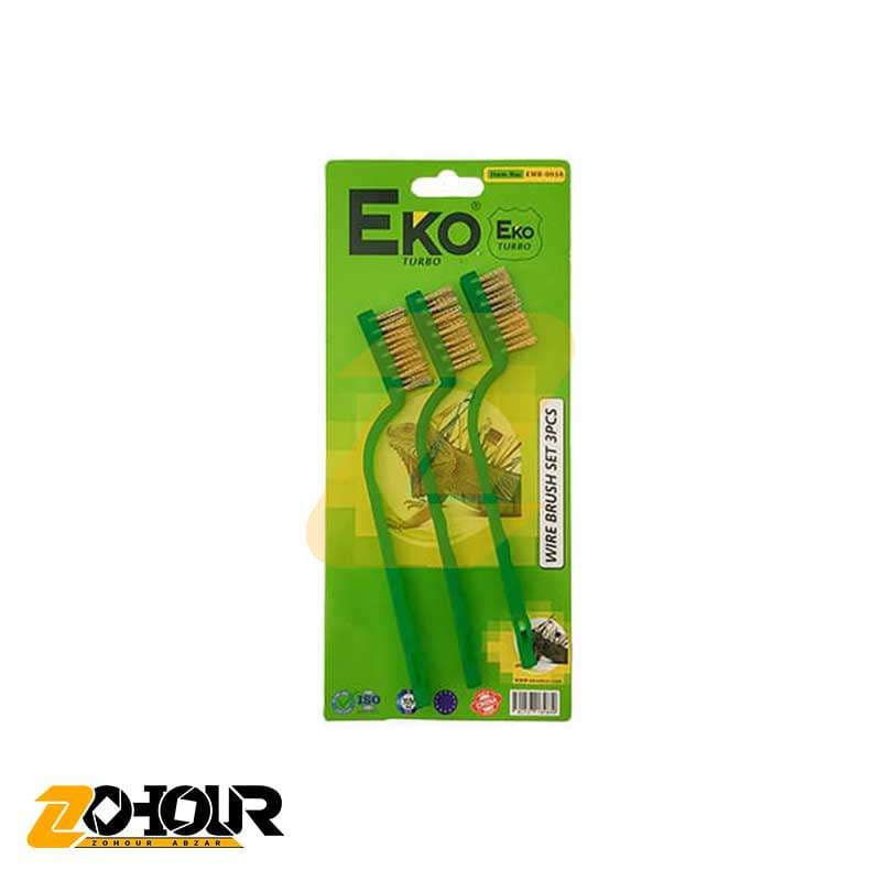 برس مسواکی سیمی سه عددی اکو مدل EKO ewb-003a