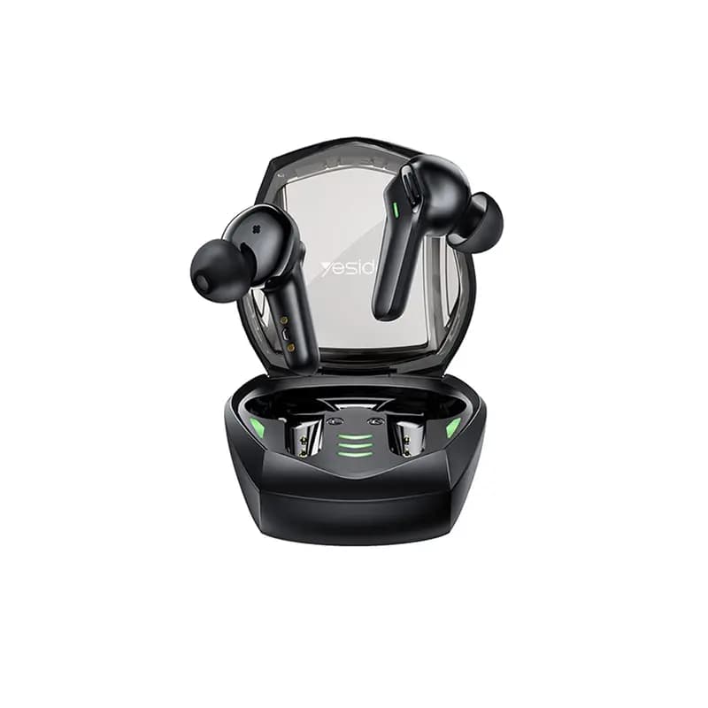 ایرپاد گیمینگ یسیدو مدل YESIDO TWS14 GAMING WIRELESS HEADSET