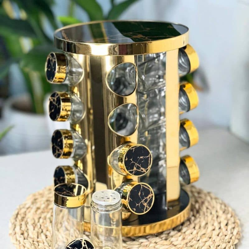 جاادویه چرخشی طلایی ماربل ۱۶تایی