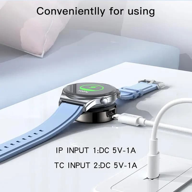 شارژر وایرلس ساعت گلکسی سامسونگ یسیدو مدل YESIDO DS19 WATCH CHARGER — تصویر ۷