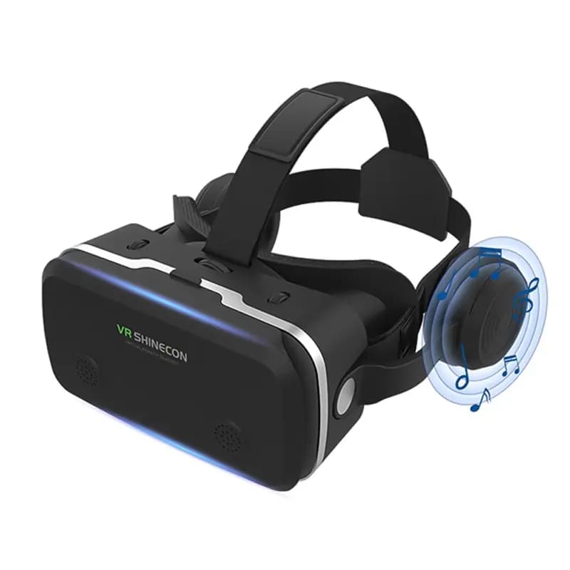 عینک واقعیت مجازی وی آر شاینکن دارای هدست مدل SHINECON VR SC-G15E