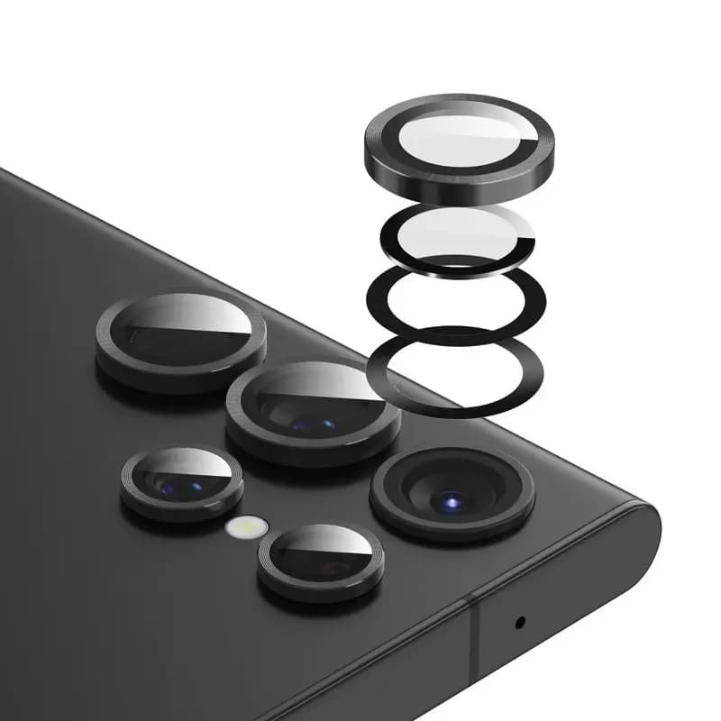 محافظ لنز سامسونگ اس 23 اولترا گرین مدل GREEN CAMERA LENS ARMOR S23 ULTRA — تصویر ۲