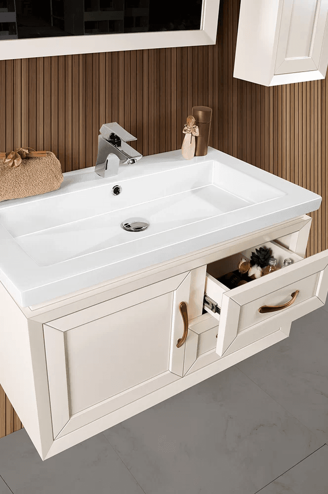 کابینت و روشویی طرح مدرن ROYAL-800 ابعاد 47* 82 سانتیمتر — تصویر ۲