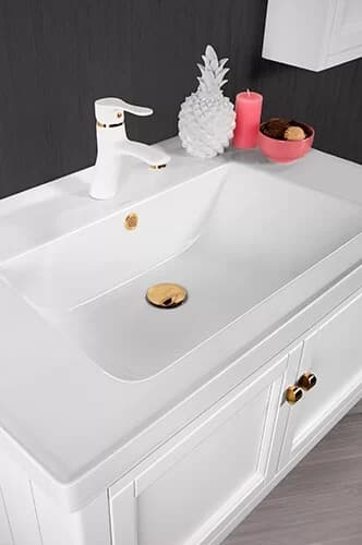 کابینت و روشویی طرح مدرن KENYA-800 ابعاد 49 * 82 سانتیمتر — تصویر ۲