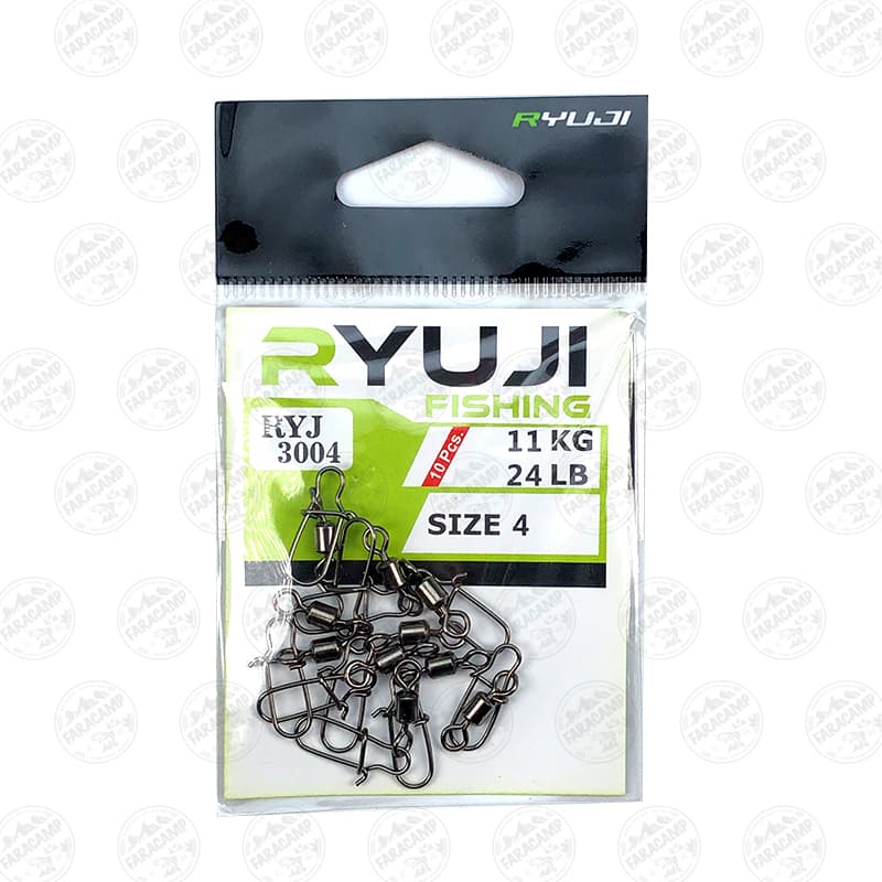 هرزگرد اسپینینگ قفل دار ریوجی RYUJI RYJ 3004 سایز 4 بسته ۱۰ عددی