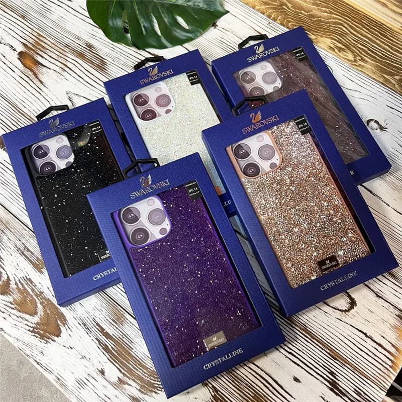 کاور اورجینال سواروسکی آیفون 15 پرو مکس SWAROVSKI 15 PRO MAX — تصویر ۵