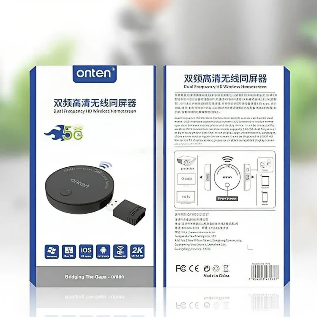 دانگل انتقال تصویر HDMI آنتن مدل ONTEN OTN-7576 — تصویر ۷