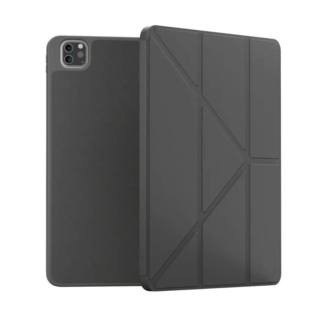کیف چرمی آیپد پرو سایز 12.9 اینچ لولو مدل LEVELO ELEGANTE HYBRID LEATHER MAGNETIC CASE